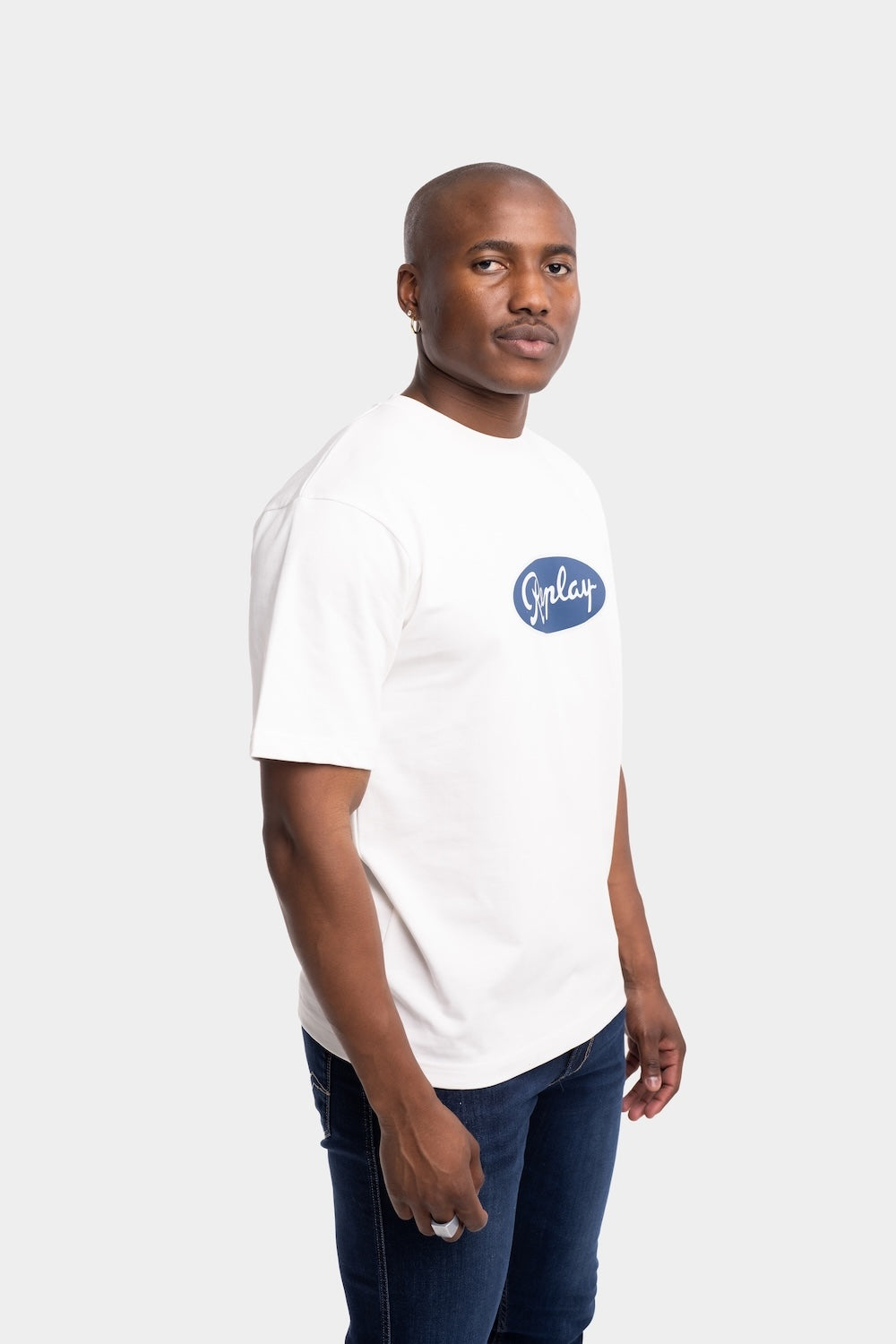 HEAVY COTTON JERSEY T-SHIRT | NATURAL WHITE M3258 23804-011