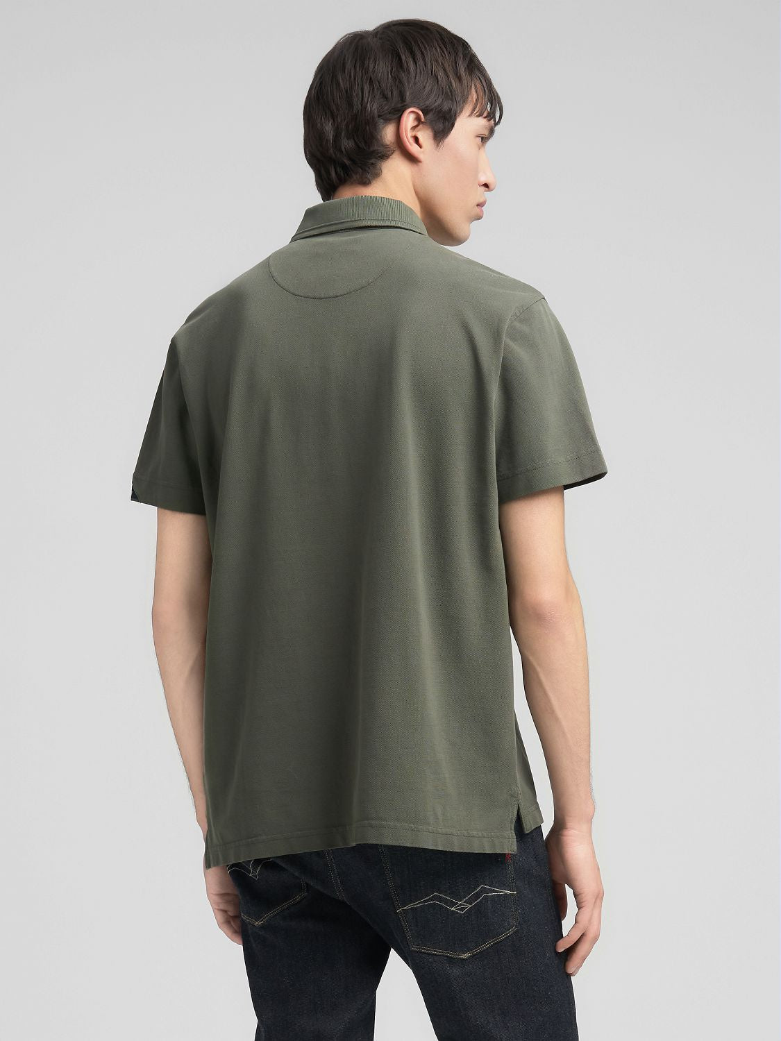 COTTON PIQUÉ POLO-SHIRT WITH EMBROIDERY | M3272 22696G 849