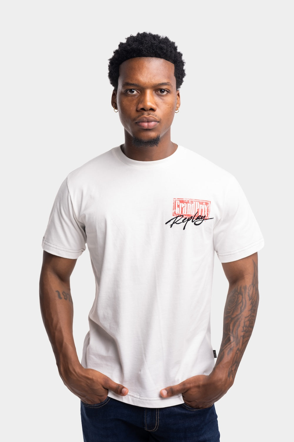 BASIC JERSEY 30/1 T-SHIRT | NATURAL WHITE M3340 2660-011