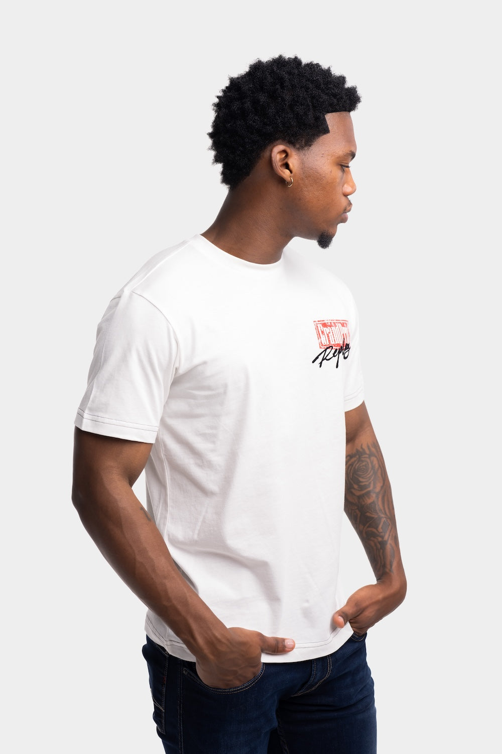 BASIC JERSEY 30/1 T-SHIRT | NATURAL WHITE M3340 2660-011