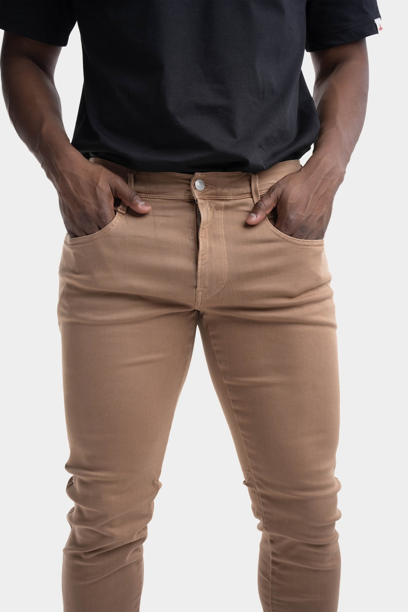 10.5 OZ BULL HYPERFLEX STRETCH DENIM | OAK WOOD M914E 8366197-024 (CORE)