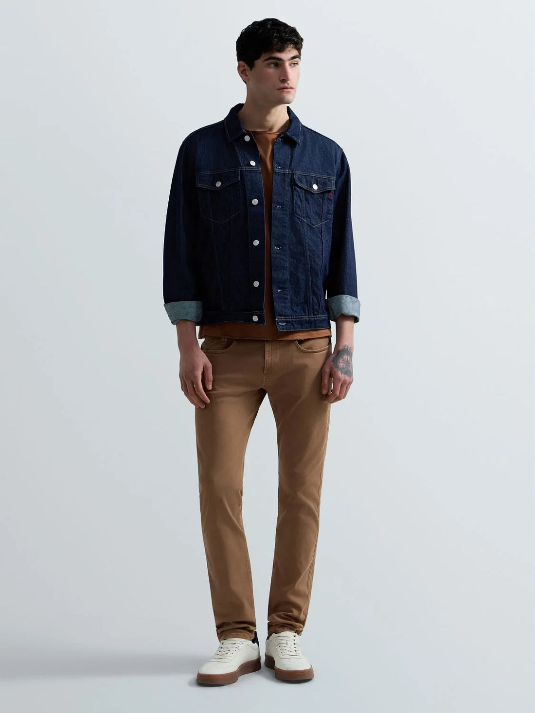 9.5 OZ STRETCH BULL DENIM | TOBACCO M914Y 8488790-116 (CORE)