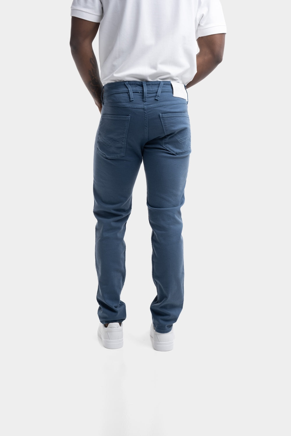 9.5 OZ STRETCH BULL DENIM | PETROL BLUE M914Y 8488790-789 (CORE)