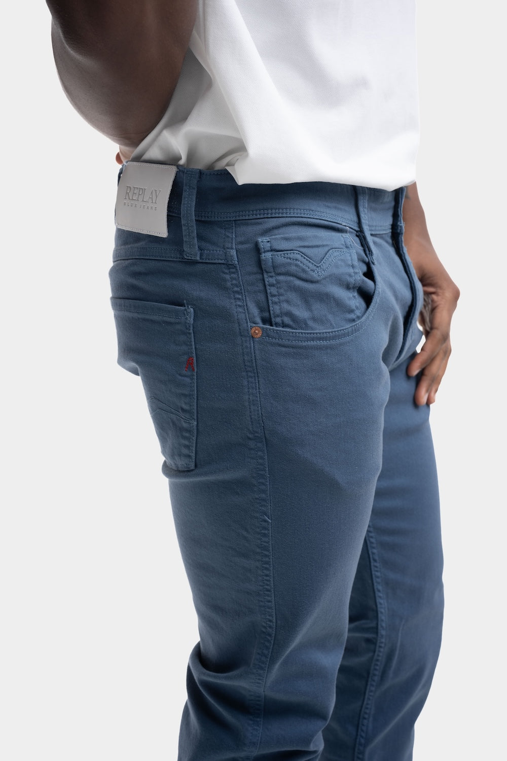 9.5 OZ STRETCH BULL DENIM | PETROL BLUE M914Y 8488790-789 (CORE)