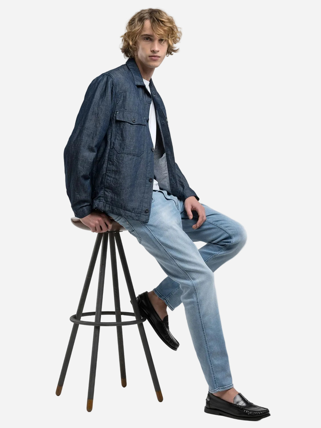 ANBASS SLIM-FIT JEANS | M914Y 261 C42
