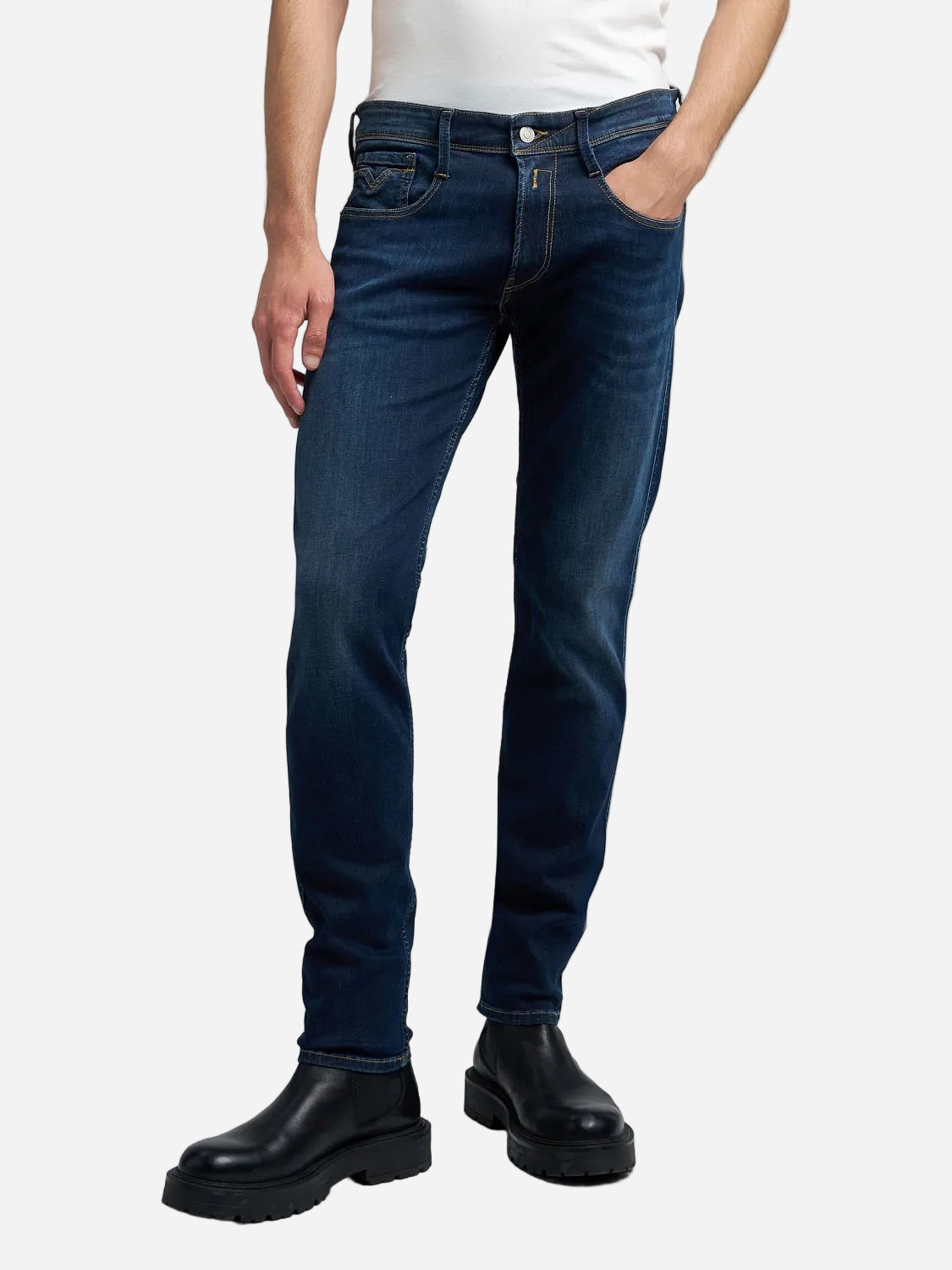 ANBASS SLIM-FIT JEANS | M914Y 41A 900