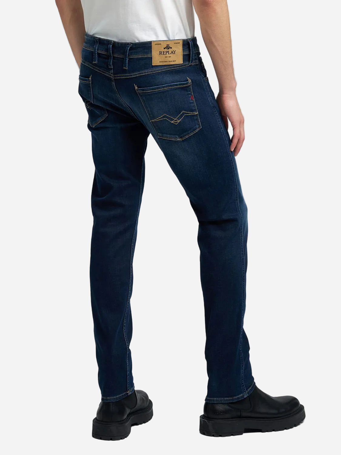 ANBASS SLIM-FIT JEANS | M914Y 41A 900