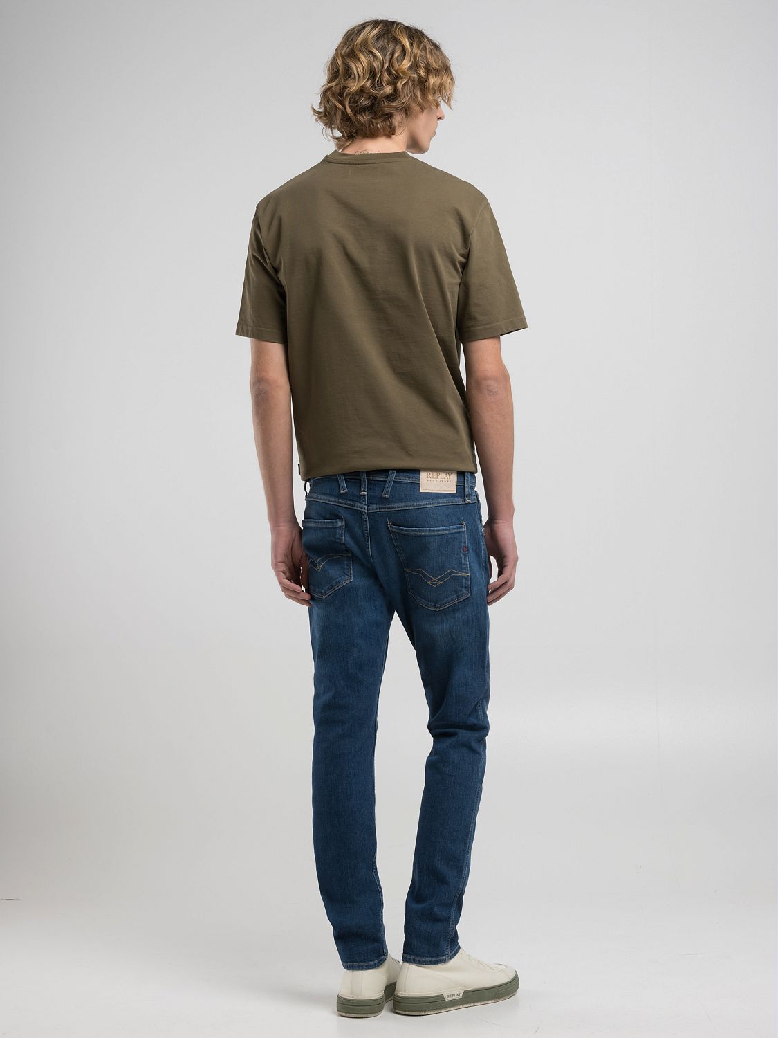 10 OZ DARK INDIGO POWER STRETCH DENIM | DARK BLUE M914Y 41A 180-007
