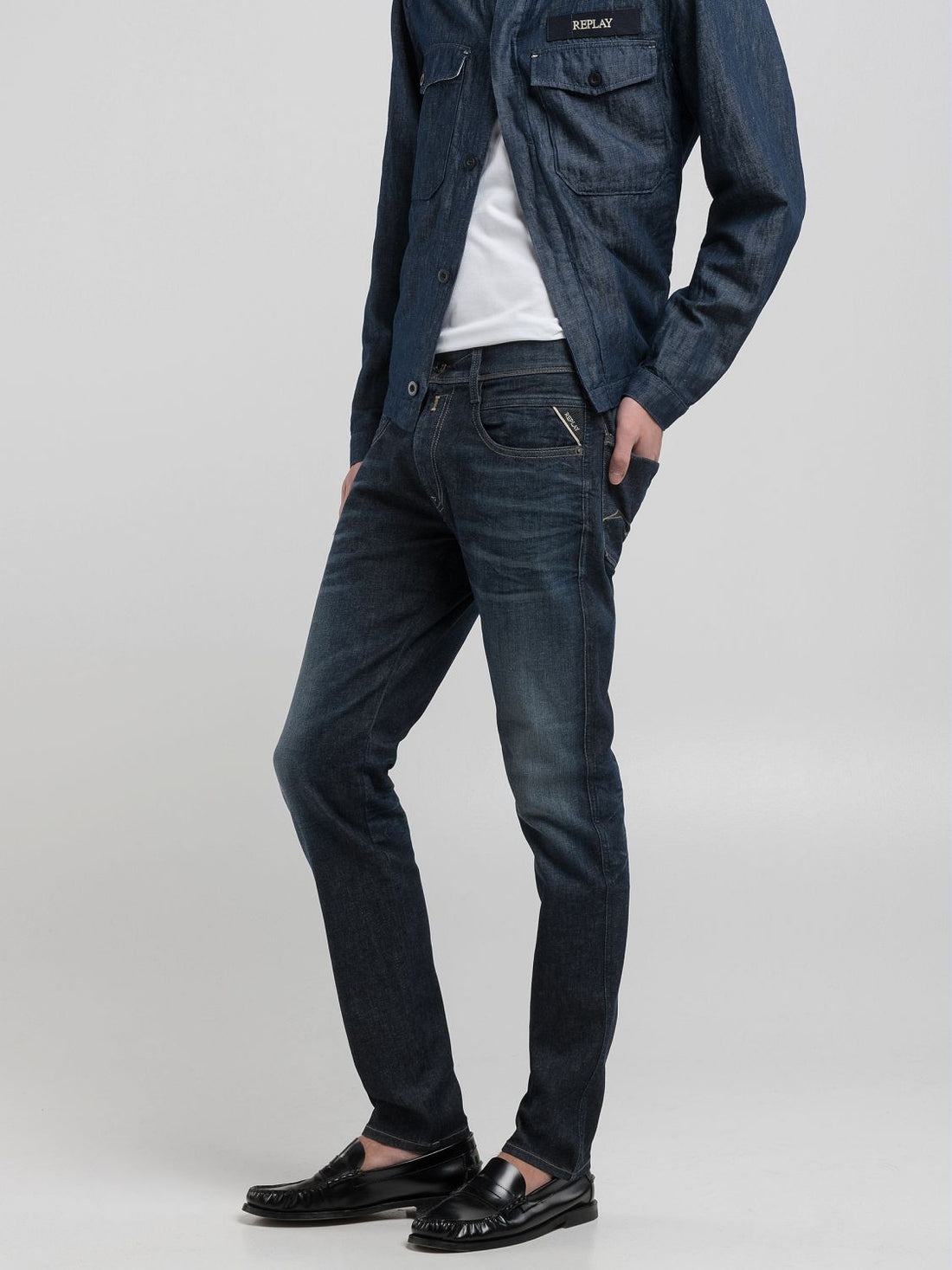 ANBASS SLIM-FIT JEANS | M914Y 661 730 (CORE)