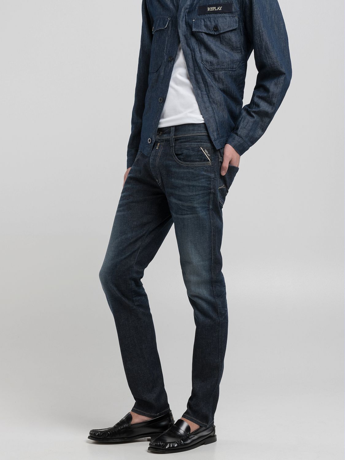 ANBASS SLIM-FIT JEANS | M914Y 661 730 (CORE)
