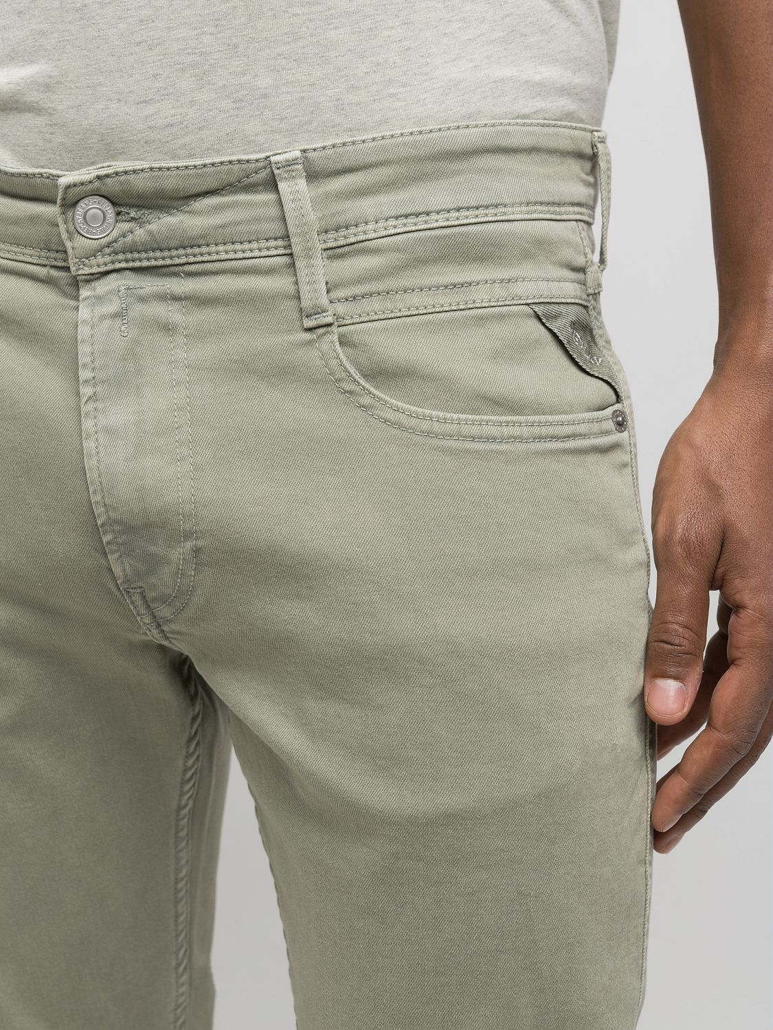 10.5 OZ BULL HYPERFLEX STRETCH DENIM | MILITARY M914E 8366197-530 (CORE)