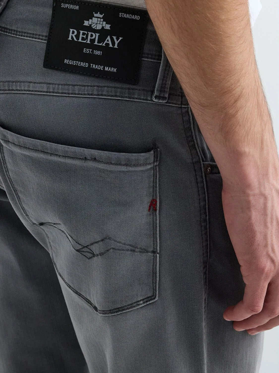ANBASS SLIM-FIT JEANS | M914 103 C35