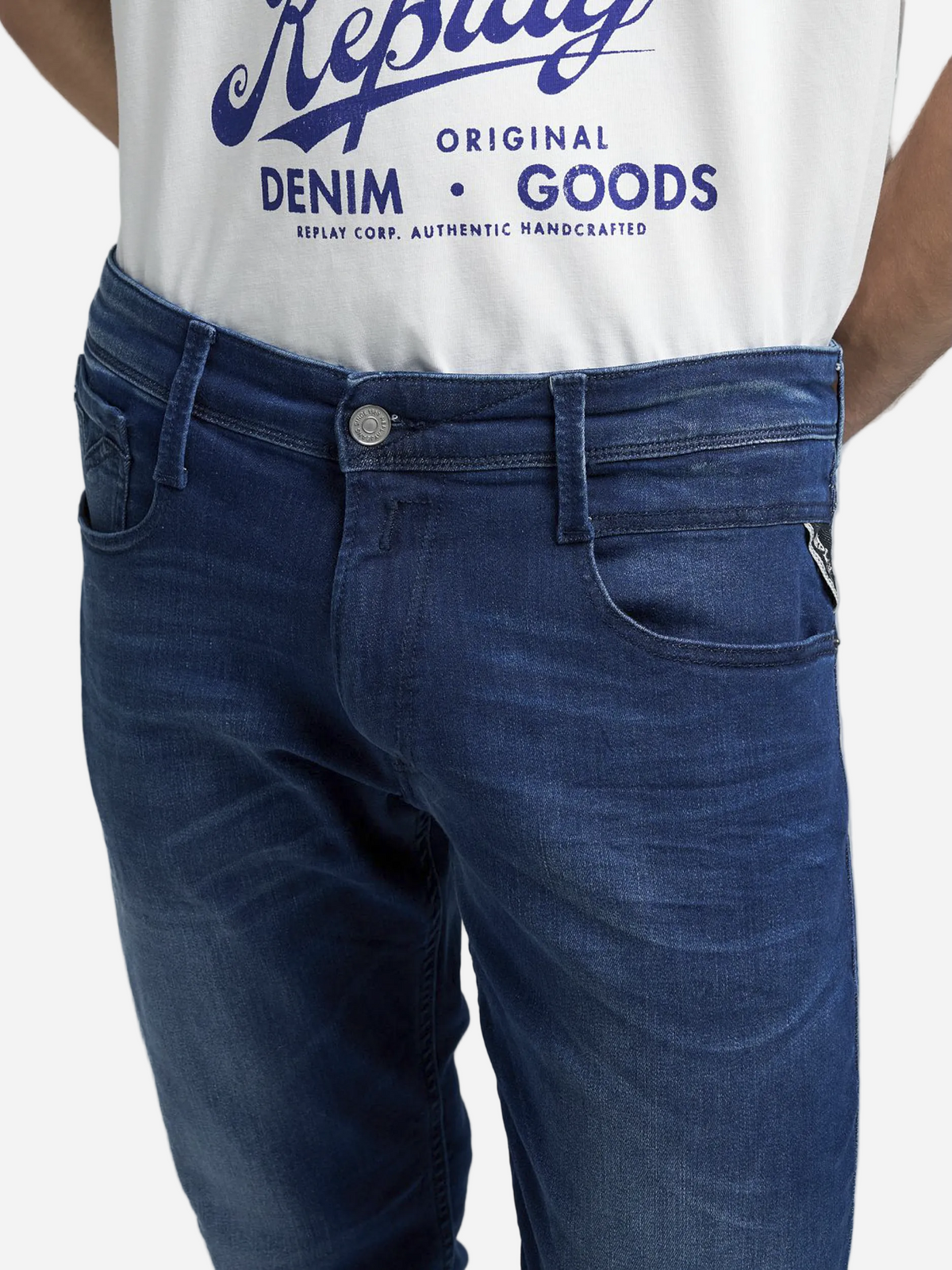 ANBASS SLIM-FIT JEANS | M914 41A 783