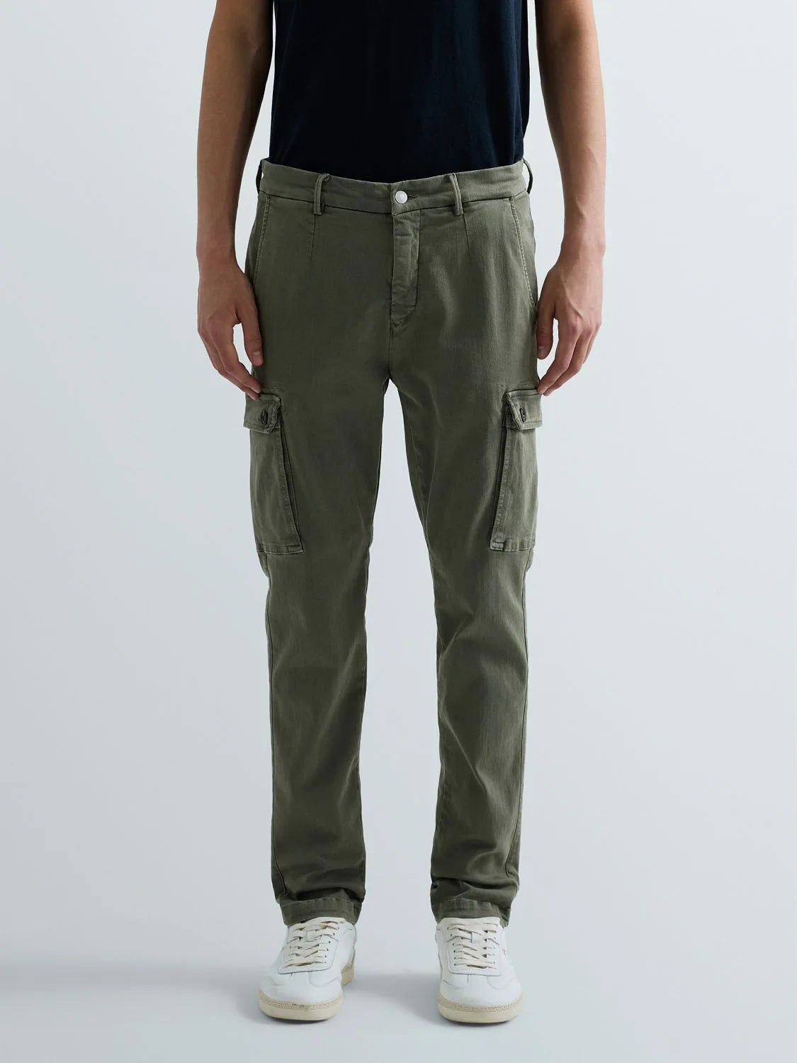 JAAN SLIM-FIT CARGO JEANS | MILITARY M9649E 8366197-530 (CORE)