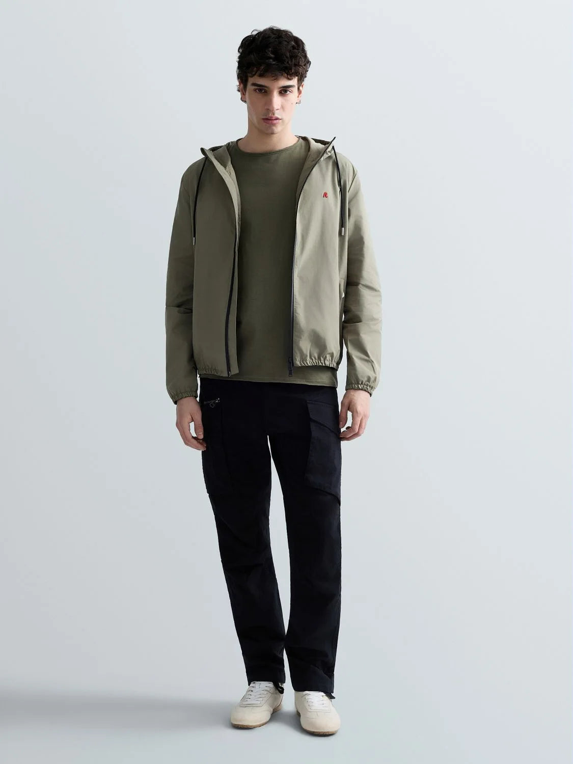 COMFORT COTTON TWILL CARGO | BLACK M9873S 84387-098