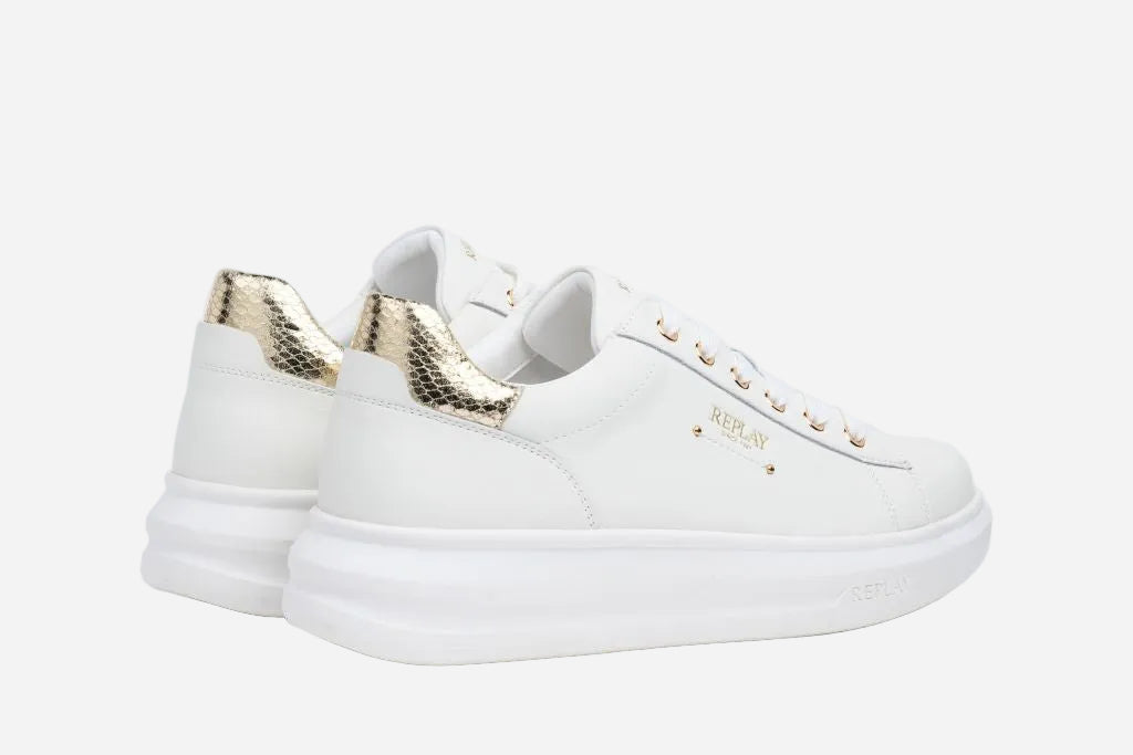 OLYMPE CITY LACE-UP SNEAKERS | WHT RZ7F0001L