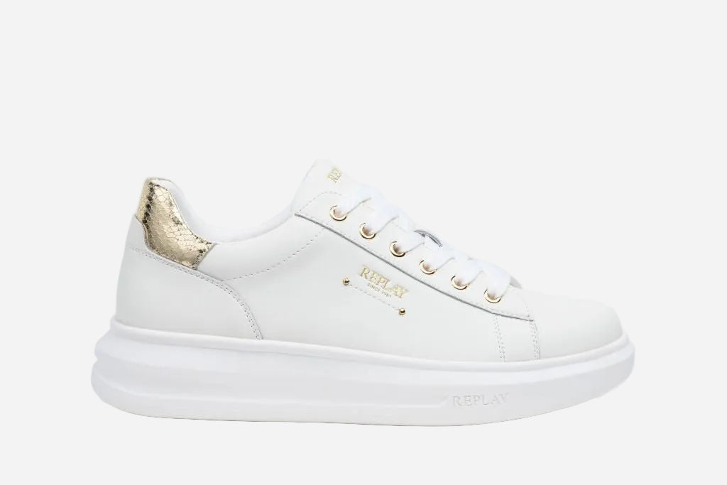 OLYMPE CITY LACE-UP SNEAKERS | WHT RZ7F0001L