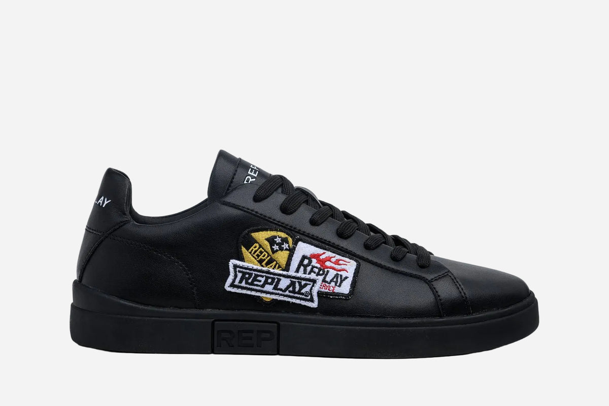 POLYS M COMBO LACE-UP SNEAKERS | BLK RZ3P0053L-3