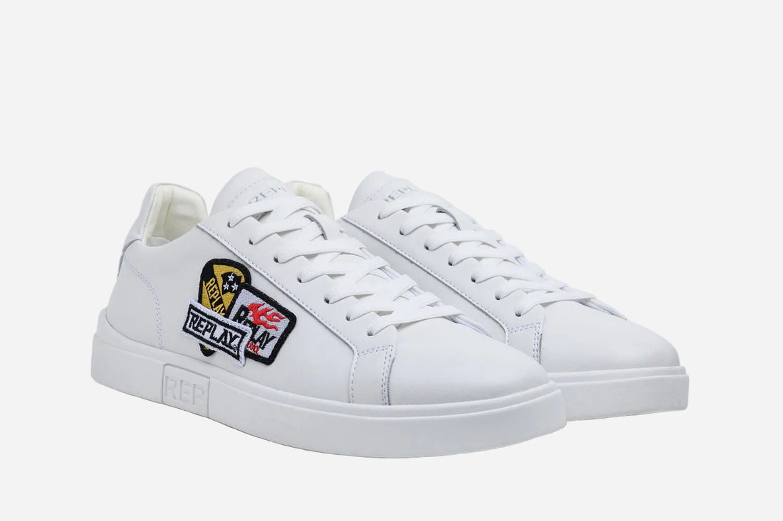 POLYS M COMBO LACE-UP SNEAKERS | WHT RZ3P0053L-61