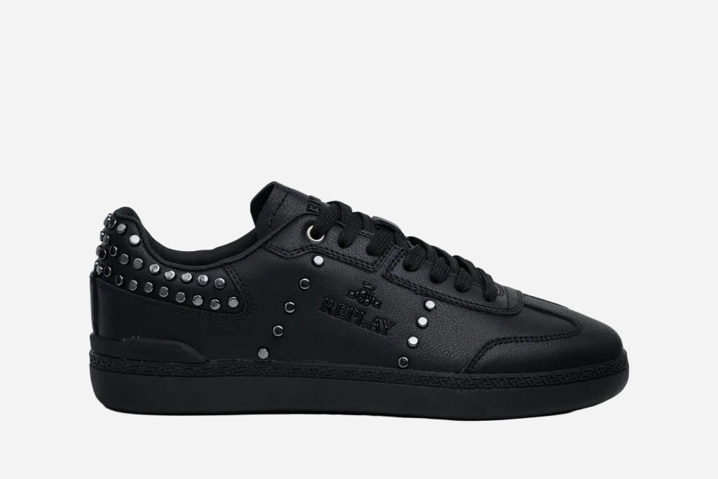 PYPER W STUDS LACE-UP SNEAKERS | BLK RSD80012L