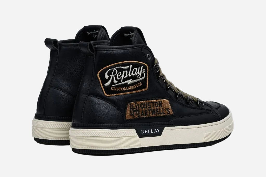 RAILY CUSTOM HIGH-TOP SNEAKER | BLK RZ6R0010S-3