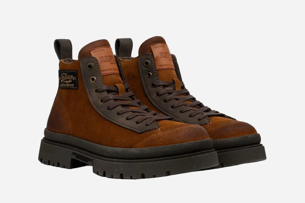 SANDTOWN MOUNT 2 LACE-UP ANKLE BOOTS | TAN RC1G0005L-56