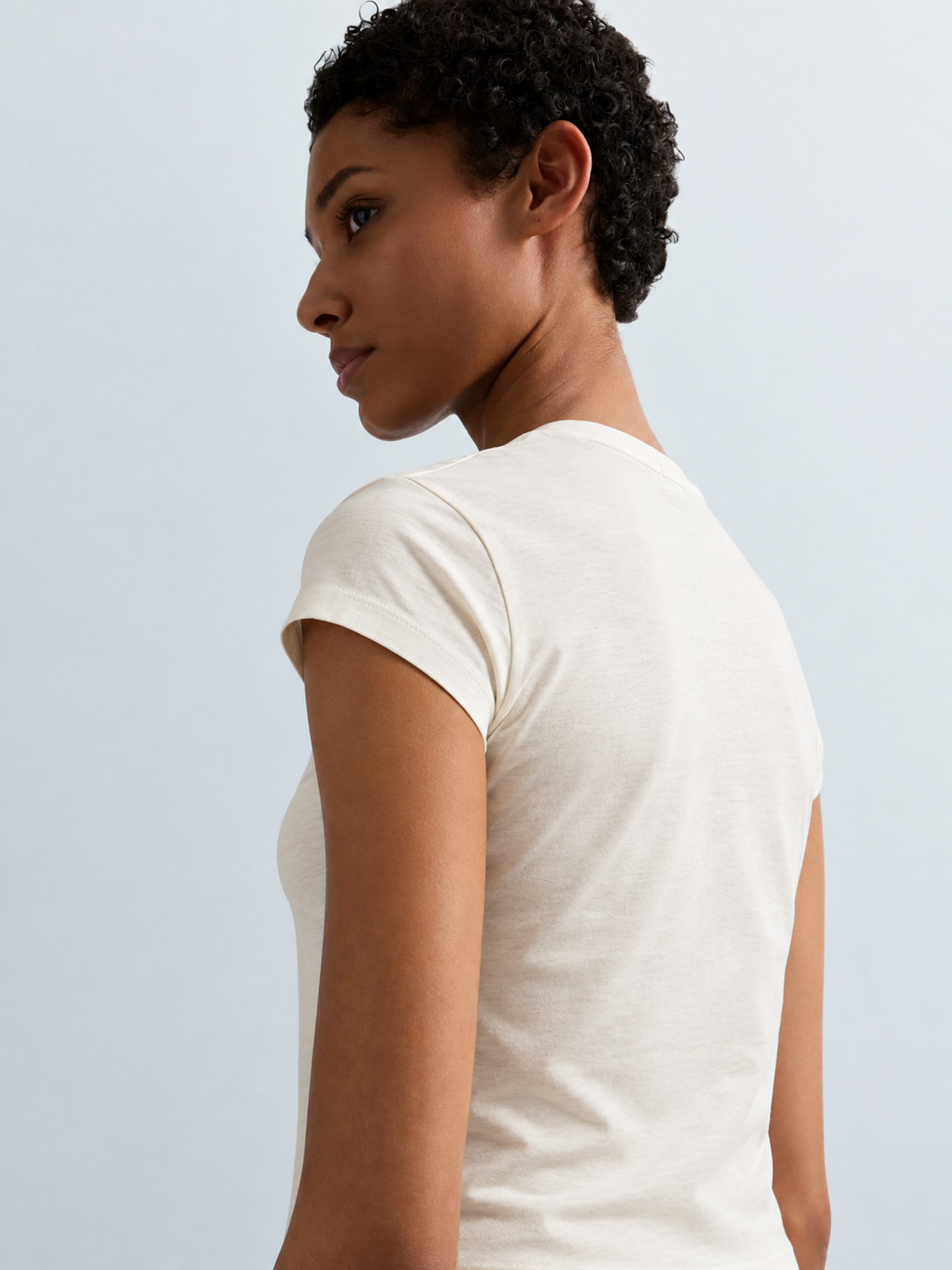 SLIM T-SHIRT WITH LETTERING | W08NW 00KZJ C011