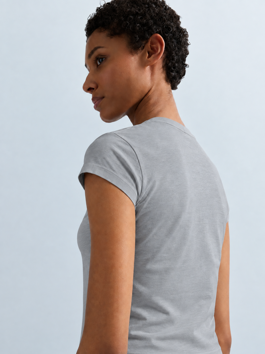 SLIM T-SHIRT WITH LETTERING | W08NW 00KZJ C09R