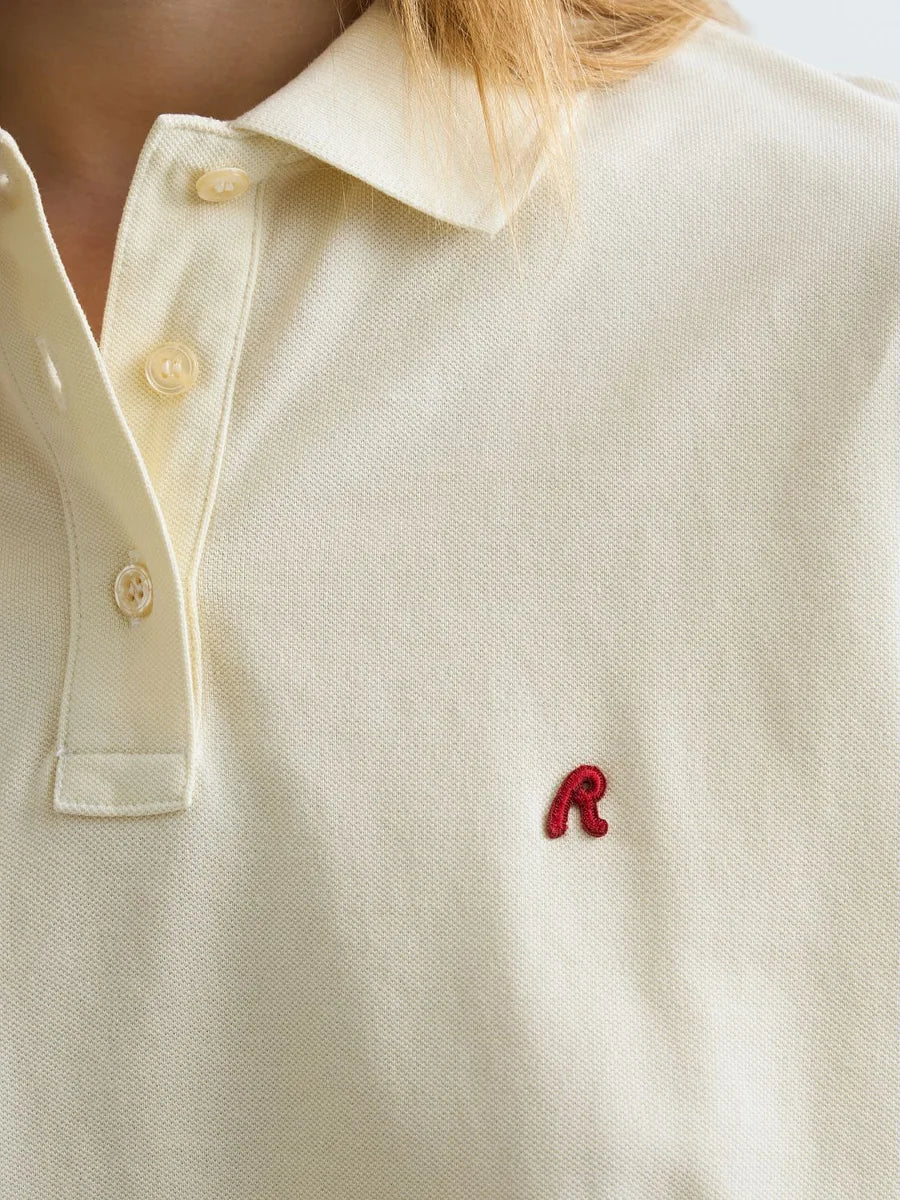 CROPPED COTTON POLO-SHIRT | W3502 23766G 801