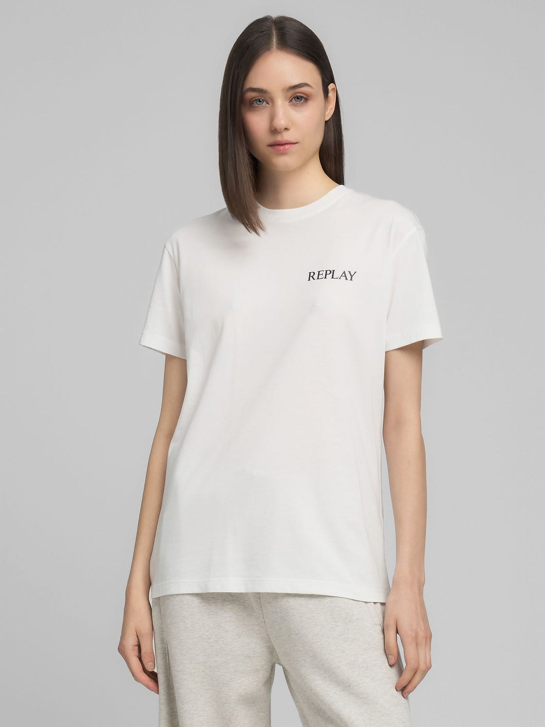 JERSEY T-SHIRT WITH LETTERING | W3566G 2660 011