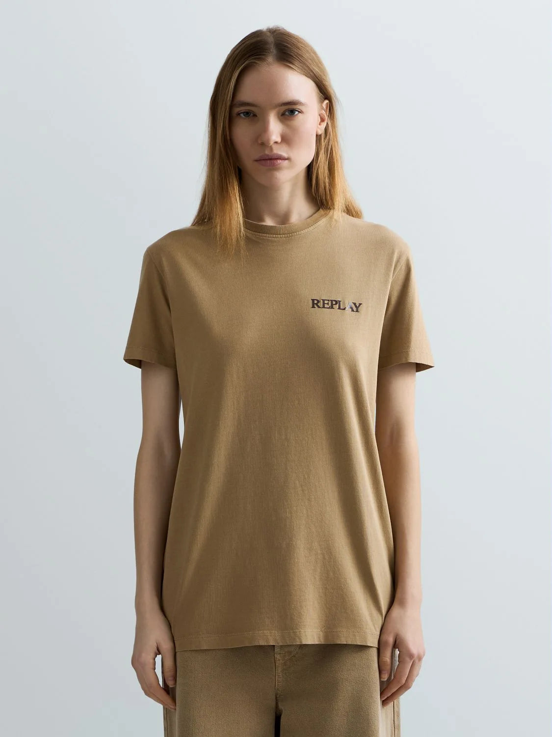 JERSEY T-SHIRT WITH LOGO LETTERING | W3566M 22658D 023