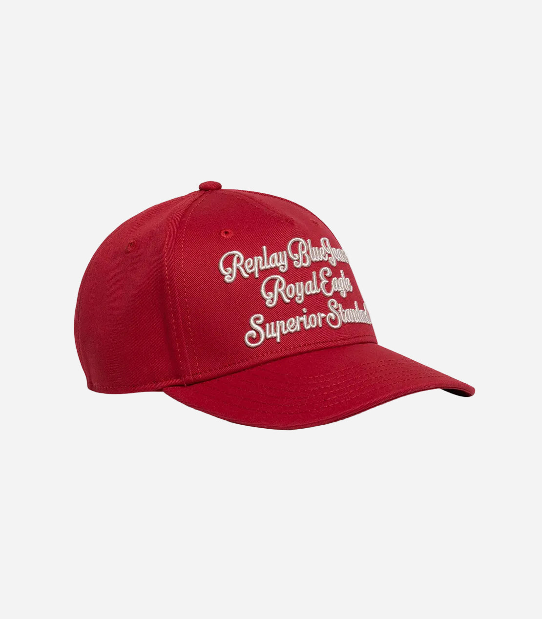 CAP WITH LETTERING EMBROIDERY | EQUESTRIAN RED AM4446 A0113-0510