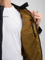 full zip quilted jacket
