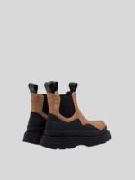 artic chelsea nub boot camel black 3