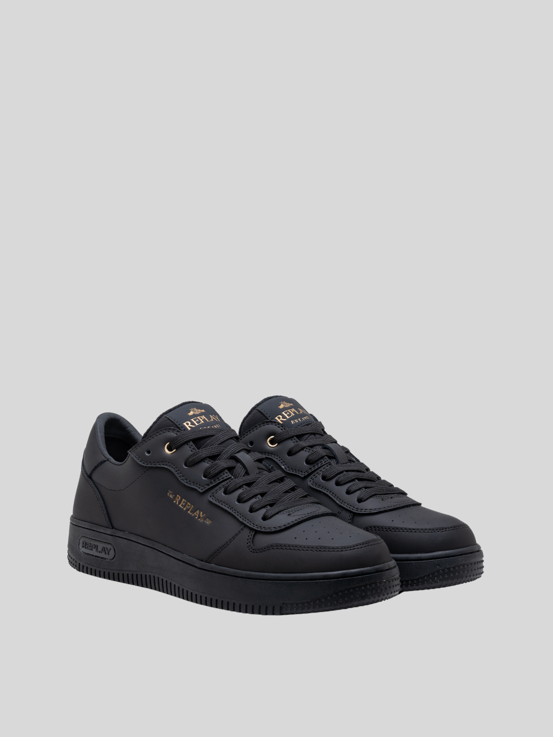 Epic M Block Sa Black Sneakers - Replay Jeans