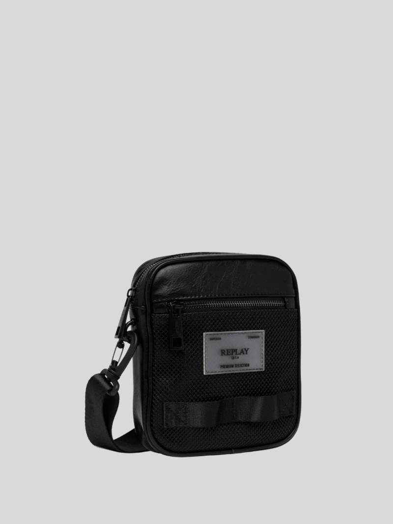vintage look crossbody bag