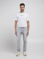 willbi regular fit white stone washed jeans