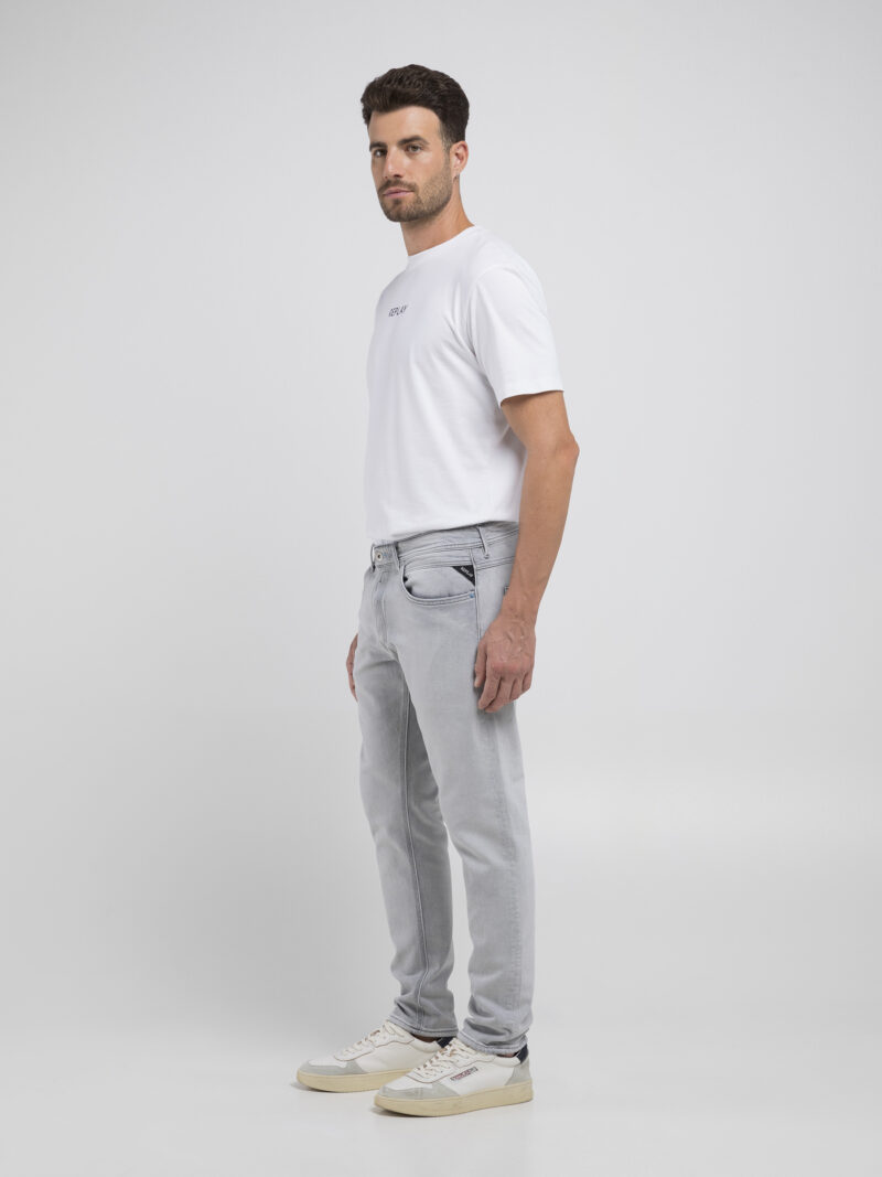 willbi regular fit white stone washed jeans