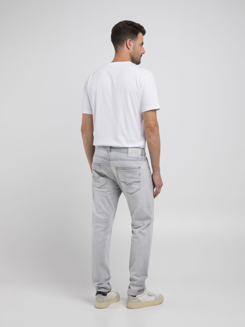 willbi regular fit white stone washed jeans