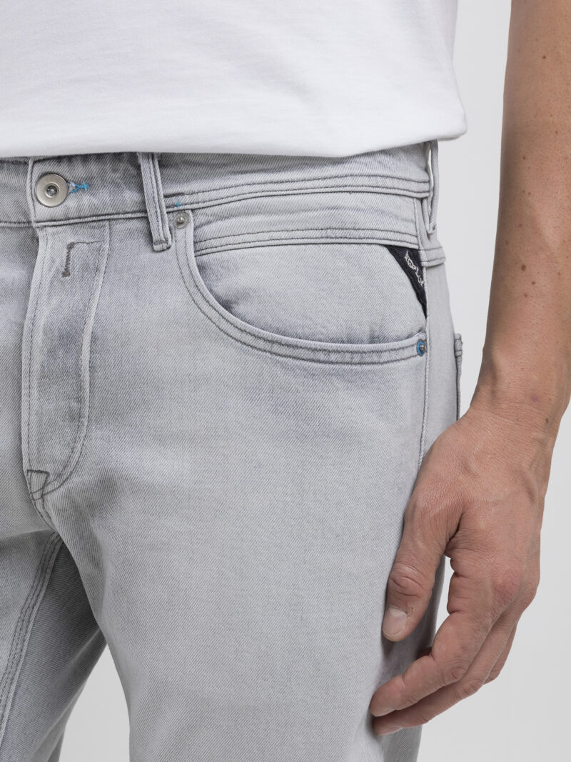 willbi regular fit white stone washed jeans