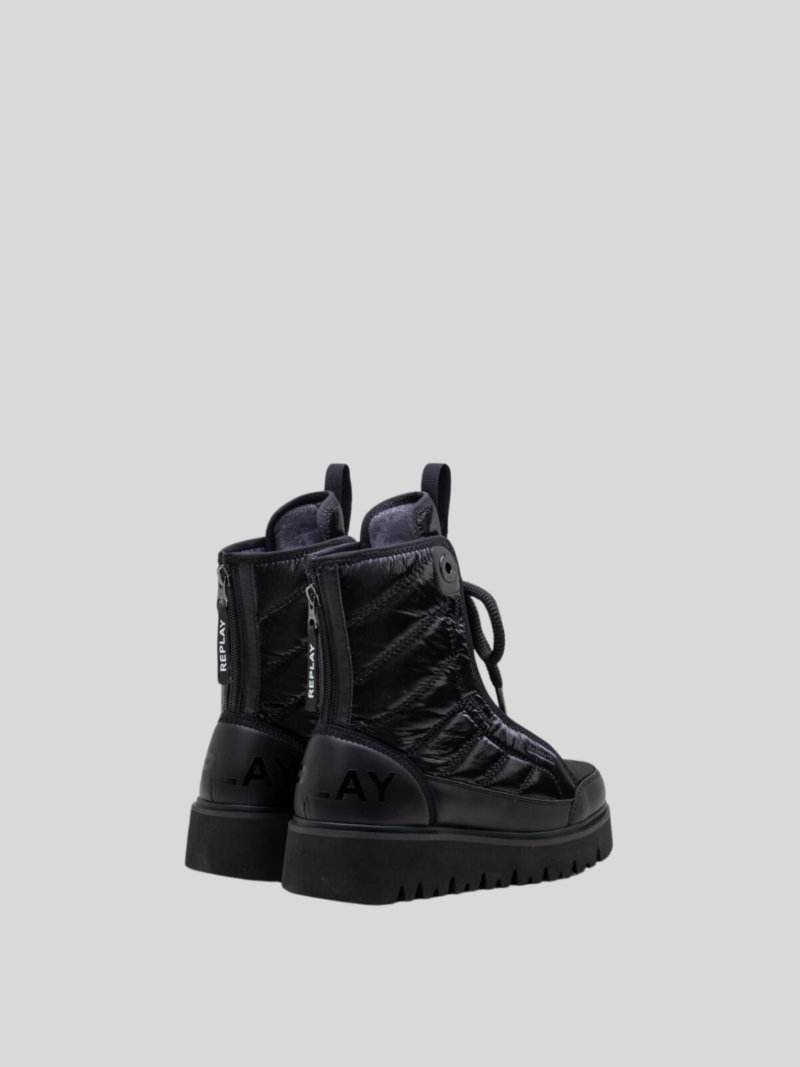 melrose lace lace up black boot 3