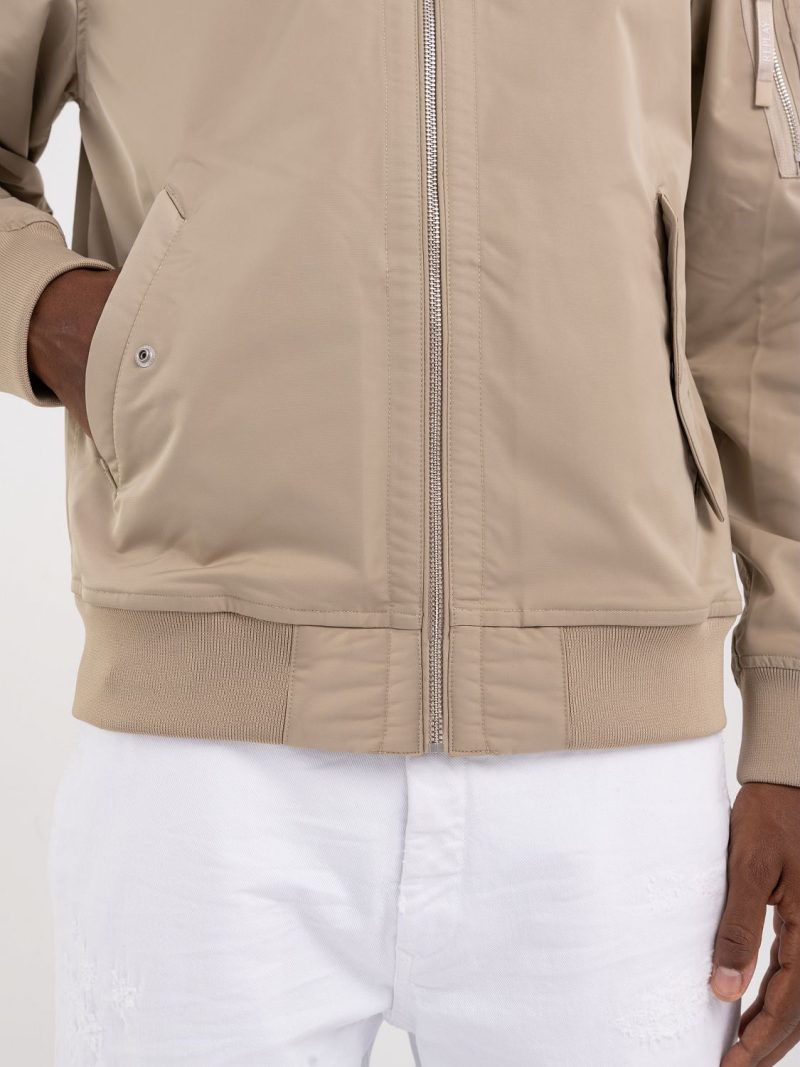 sahara short jacket in satin poly