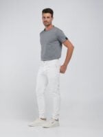 bronny super slim natural white jeans