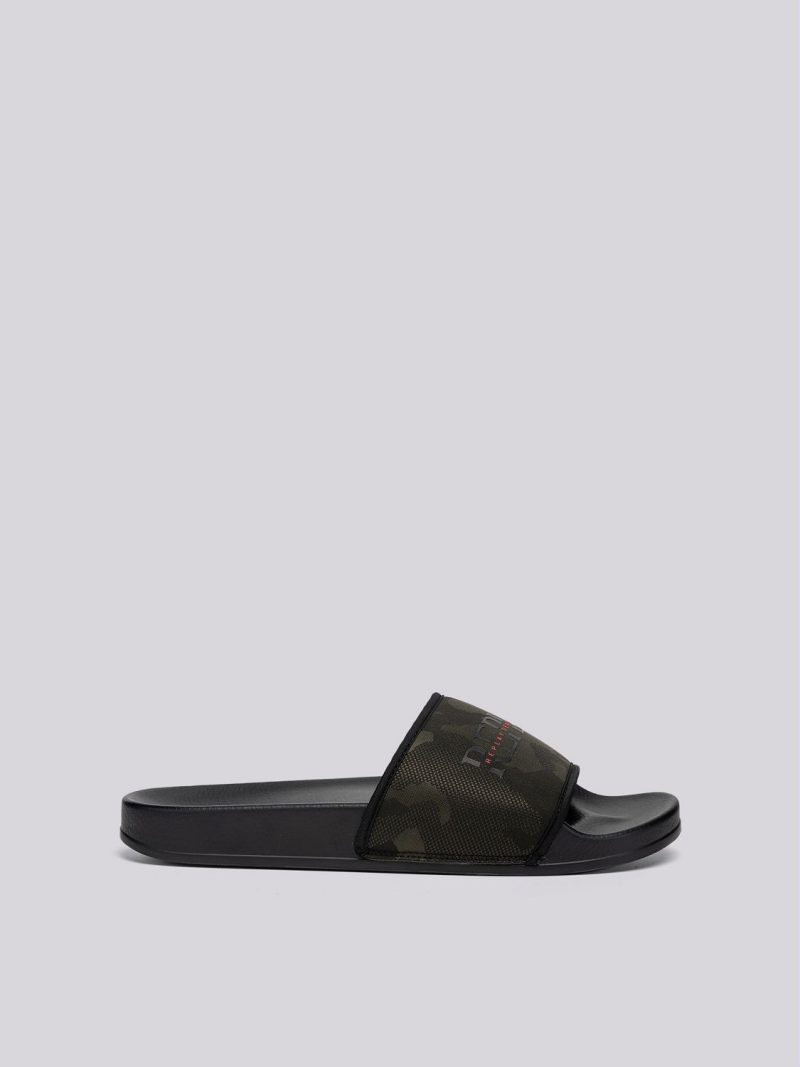 up hidden camo green sliders