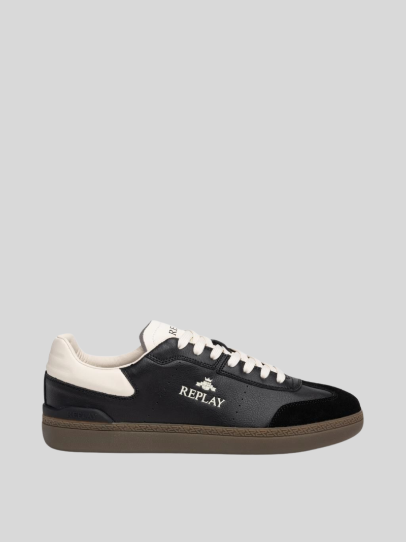 pyper double black sneakers