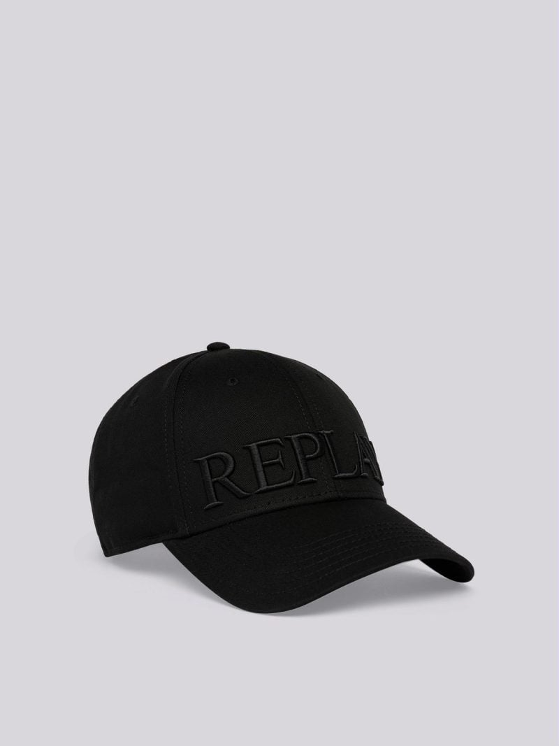 total cap with embroidered logo