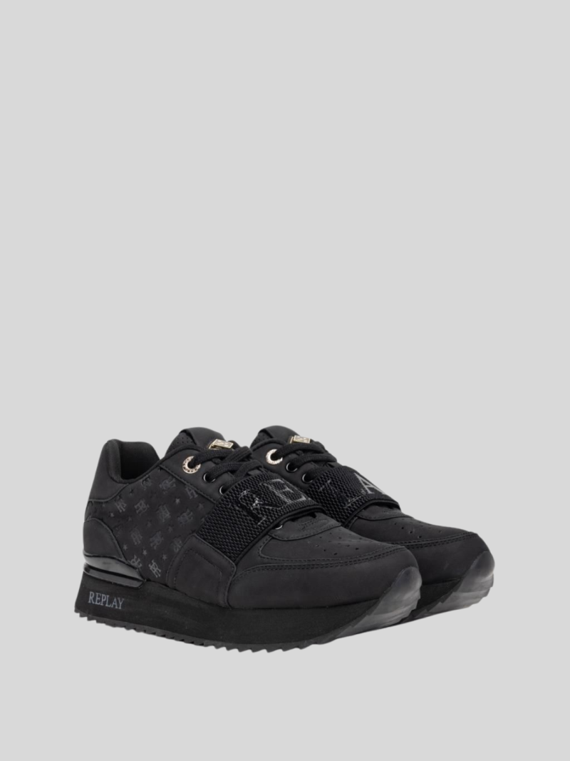 penny elastic ry black sneakers