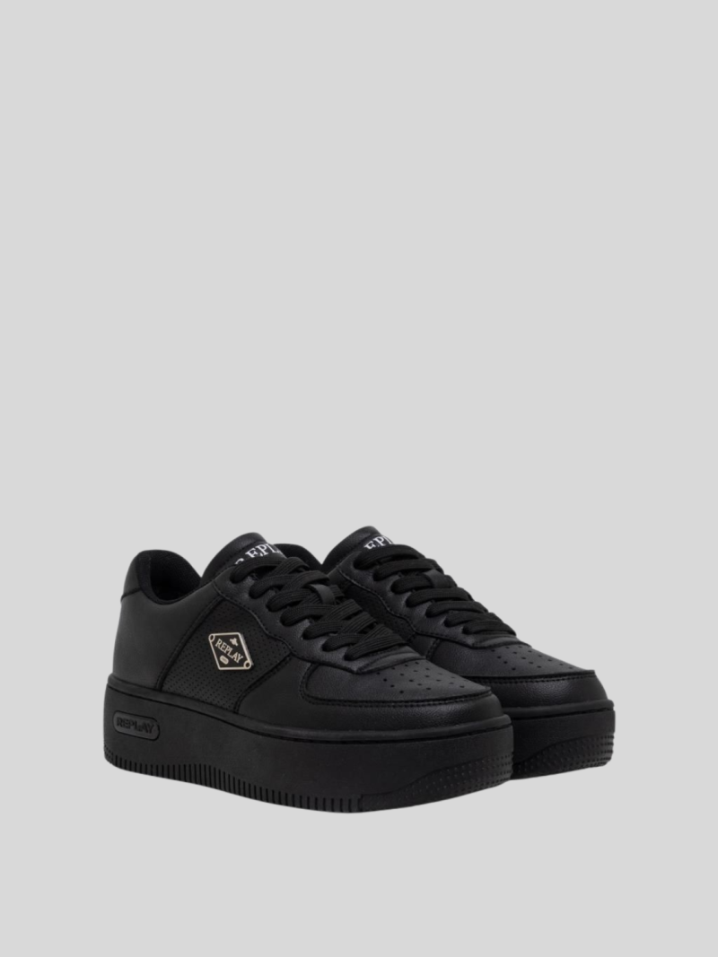 epic high total white sneakers