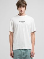 black t shirt with patch effect print (copy)
