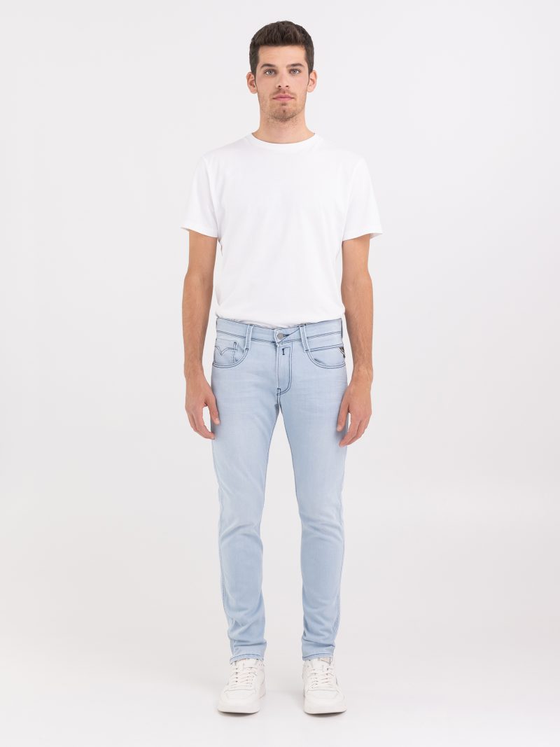 military green 10.5 oz bull hyperflex stretch anbass slim denim (copy)